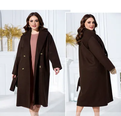 Приталенное двубортное пальто кофейного цвета выше колена - купить Пальто в  Киеве и Украине, цены на Пальто в интернет-магазине женской одежды a LOT
