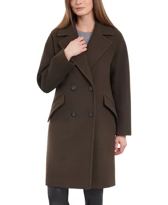 Женское осеннее и зимнее двустороннее кашемировое пальто, двубортное пальто,  однотонное свободное длинное пальто – лучшие товары в онлайн-магазине Джум  Гик