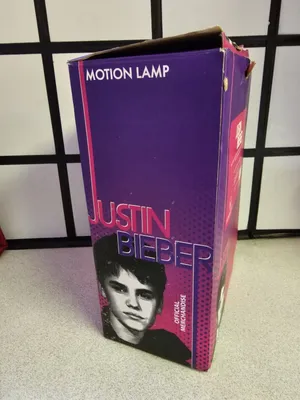 Justin Bieber Lava Lamp Motion Official Merchandise Purple Light — Купить  на eBay UK (Великобритания) с Доставкой в Украину — Megazakaz