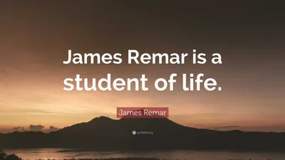 Джеймс Ремар – треснутый вид сзади
