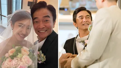 Вторая дочь Джеки Ву выходит замуж; 58-летний ведущий говорит, что выглядит моложе своего 29-летнего зятя - 8days