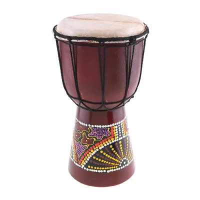 Высококачественный Профессиональный барабан джембе, 4 дюйма/6 дюймов/8,5  дюйма, из разноцветной древесины, с хорошим звучанием, традиционный  музыкальный инструмент - купить по выгодной цене | AliExpress