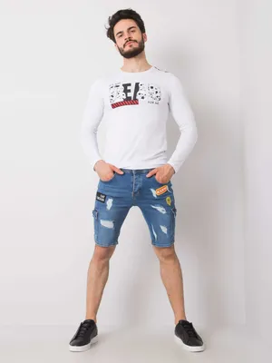 Шорты джинсовые мужские Деним TURWEAR– купить по доступной цене в  интернет-магазине – BEZET