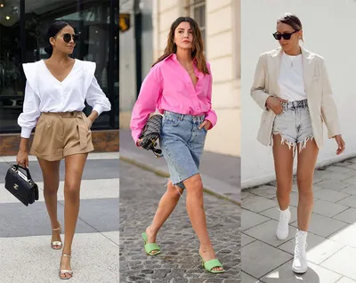 25 примеров как носить джинсовые шорты современным и стильным женщинам