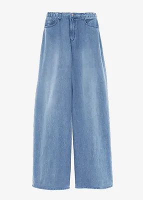 Sasha Wide Leg Jeans - Worn Wash – The Frankie Shop