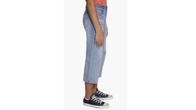 Cropped Wide Leg Big Girls Jeans 7-16 - Light Wash | Levi's® US