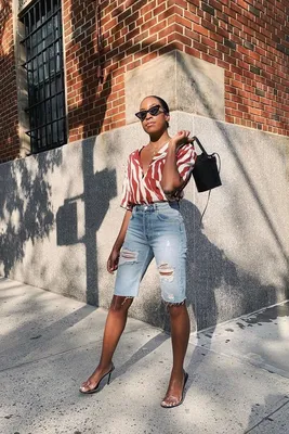 7 Popular Denim Shorts Styles to Try This Summer | Stylish work outfits,  Summer shorts outfits, Celebrity fashion outfits