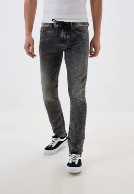 DIESEL: denim jeans - Black | Diesel jeans A09727068EZ online at GIGLIO.COM