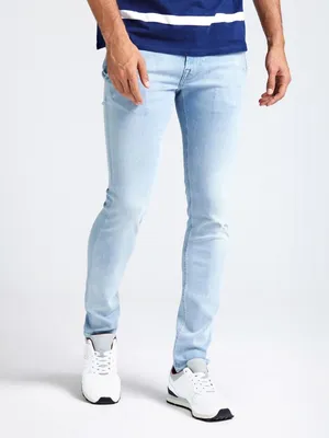 Vintage Guess high rise tapered leg Jeans - Blue | Garmentory