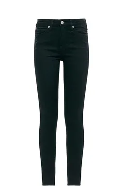 Джинсы женские Calvin Klein Jeans J20J2.08057.911 черные 24/32 US - купить  в Москве, цены на Мегамаркет