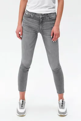 Джинсы женские Calvin Klein Jeans J20J2.09943.911 серые 26/32 US - купить в  Москве, цены на Мегамаркет