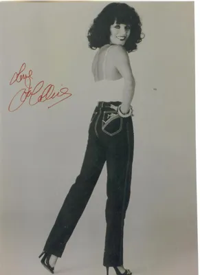 Image of American Actress Joan Collins Created her How Jeans Society, Called