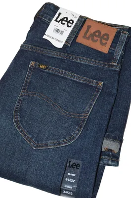 Мужские джинсы Lee купить в Екатеринбурге Lee Men's Regular Straight Jean  2090246