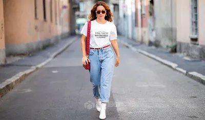 Джинсы Mom Jeans Light купить в minnim по цене 3100 грн.