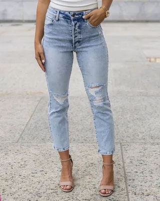 Mid-rise mom jeans - Women's fashion | Stradivarius United States