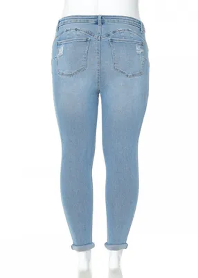 Skinny push-up jeans - Women | MANGO OUTLET USA