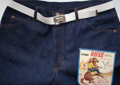 Jeans Rifle Blue size 38 FR in Cotton - 19251822