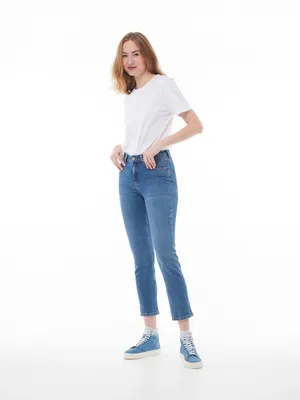 Женские джинсы Mom Slim Fit ASA 1053 | Women's Jeans Mom Slim Fit ASA 1053  - купити Джинсы женские в Києві та Україні, вигідні ціни на Джинсы женские  в магазині одягу Wem Denim