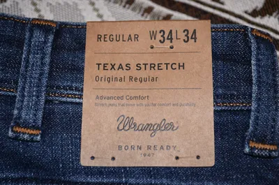 Джинсы Wrangler Men Texas Straight Fit Jenas (W121HRZ93) купить за 15299  руб. в интернет-магазине JNS