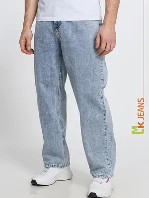 MKJeans Широкие джинсы прямые, трубы мужские