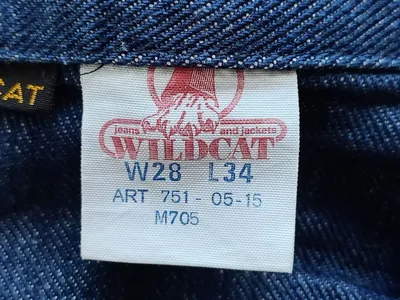 RETRO DUNDEE: WILDCAT JEANS - 70's/80's