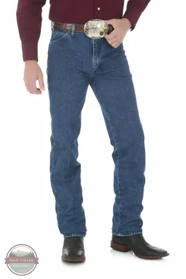 Wrangler 936GBK Cowboy Cut® Slim Fit Jeans in Stonewash