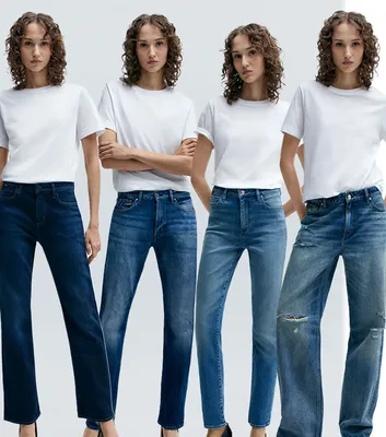 Женские джинсы mom fit | Новая коллекция | BERSHKA