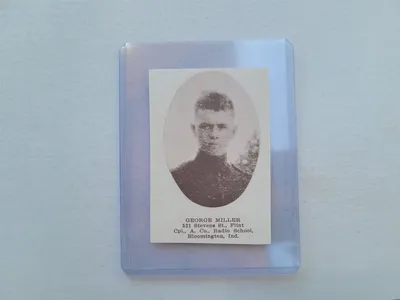 Джордж Миллер Флинт Мичиган Панель героев Первой мировой войны 1920 года | eBay