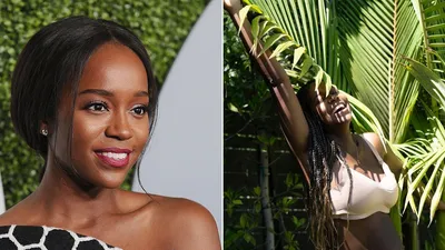 AJA NAOMI KING на показе Elle Women в Голливуде в Лос-Анджелесе, 15.10.2018 – HawtCelebs