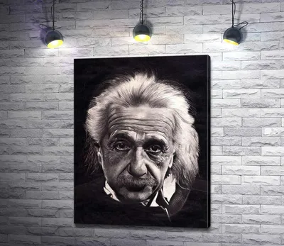 ᐉ Картина ArtPoster Известный физик Альберт Эйнштейн (Albert Einstein)  38x50 см Модуль №1 (003469)
