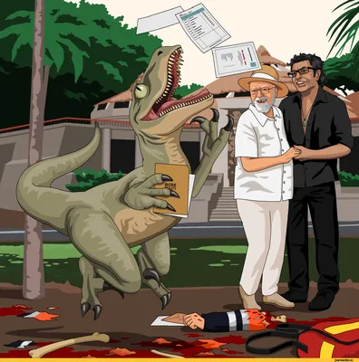 красивые картинки :: экзамен :: Jurassic Park :: арт / картинки, гифки,  прикольные комиксы, интересные статьи по теме.