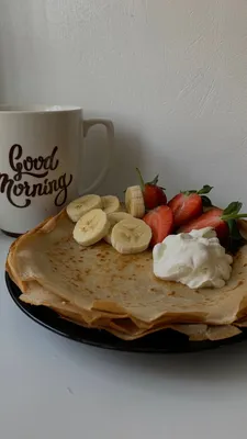 эстетика завтрака | Сладкий завтрак, Еда, Рецепты еды на завтрак