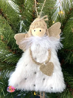 Игрушка подвесная ангел, фея с ножками Подари-ка 46152962 купить в  интернет-магазине Wildberries