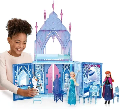 Раскладной дом Эльзы и Анны Замок Фрозен Холодное сердце 2 Hasbro Disney  Frozen 2: продажа, цена в Киеве. Аксессуары для кукол и пупсов от  \
