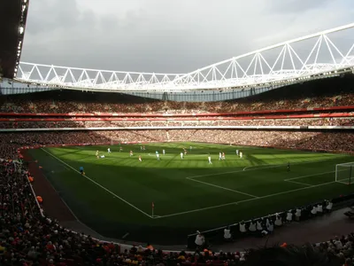 Стадион Emirates — стоковые фотографии и другие картинки Arsenal F.C. -  Arsenal F.C., Футбол, Американский футбол - iStock