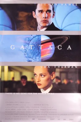 Гаттака — оригинальный винтажный постер к фильму Эндрю — Etsy UK