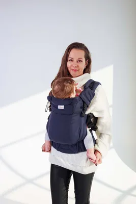 Купить рюкзак-кенгуру (эрго рюкзак) Ergobaby (Ergo Baby) Omni Breeze -  Pearl Grey с доставкой по России, Казахстану, Беларуси