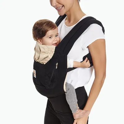 Эрго рюкзак-кенгуру Ergobaby Original Carrier, Black and Camel (черный) |  Купить в СпБ в интернет-магазине Piccolo!