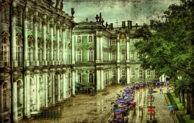 Обои Музей, Санкт-Петербург, Эрмитаж, Россия, Зимний дворец картинки на  рабочий стол, раздел город - скачать