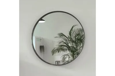 Зеркало круглое - 69 фото