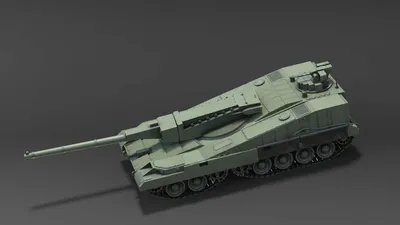 Скачать обои Советский Союз, Опытный танк, Морозов Евгений Александрович,  Объект 490Б Белка, раздел оружие в разрешении 1366x768