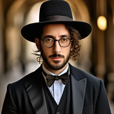 Портрет молодого ортодоксального еврея-асдима стоковое фото  ©vova130555@gmail.com 242877032