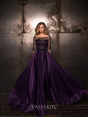 Модные и красивые платья из стрейч-атласа - образцы вечерней моды 2015