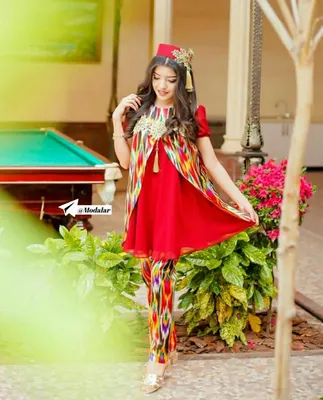 Таджикские платья со штанами - 84 photo