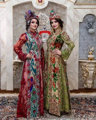 Украшения таджикские платья - 84 фото