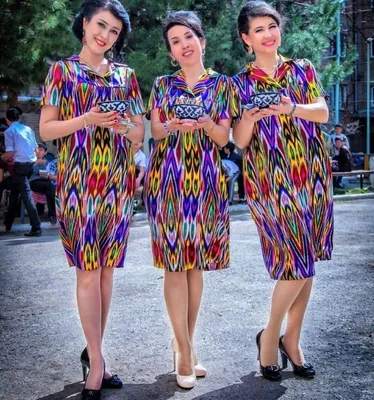 Узбекские платья - 73 фото