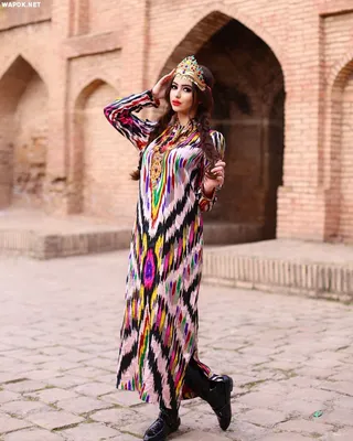 Фасон платья узбекский - 50 фото