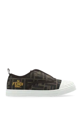 Fendi Zip Sneakers in Black for Men | Lyst