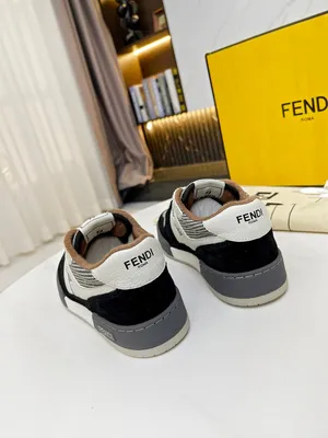 FENDI KARLITO Karl Loves Fendi Studded Tassel HIGH-TOP Sneakers Gym Shoes 9  NEW | eBay