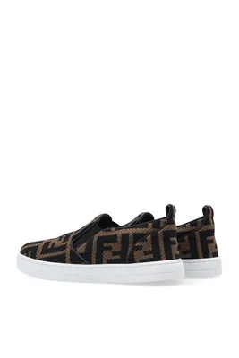 monogram-pattern slip-on sneakers | Fendi Kids | Eraldo.com